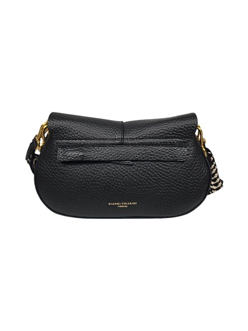 borsa donna helena round in pelle nero Gianni Chiarini | BS11088-TKL-NAETN001